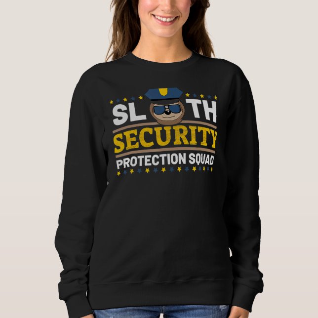 Symbol Pappa Brothe för Sloth Security Squad T Shirt (Framsida)