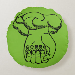 Symbol: Prästen räcker Rund Kudde
