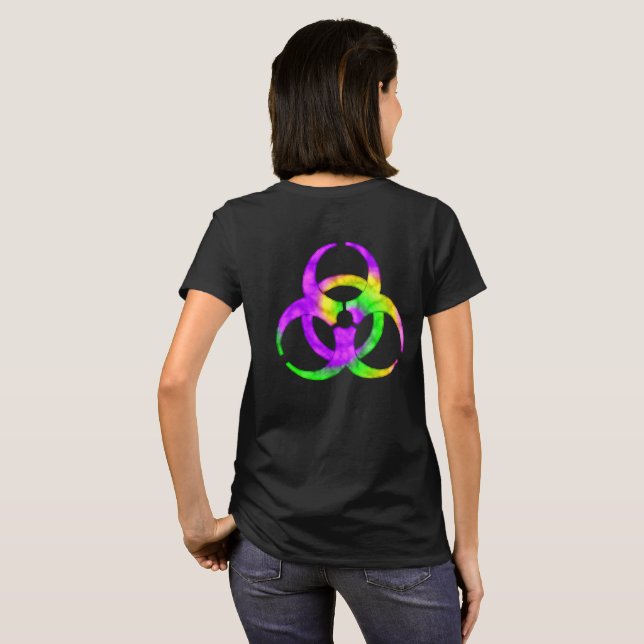 Symbol-shierarki för surt Spiral (baksida) T Shirt (Hel baksida)