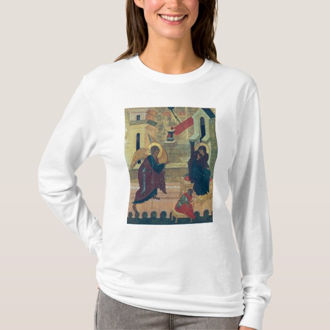 Symbol som visar annunciationen t-shirt (Framsida)
