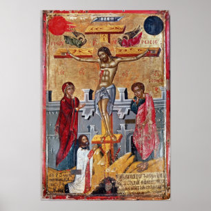 Symbol som visar crucifixionen, 1520 poster