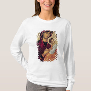 Symbol som visar den heliga modern av passionen t-shirt