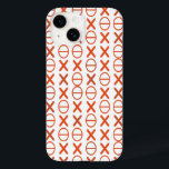 Symbol Strings Red på alla Färg<br><div class="desc">Mönster bygger på strängar av enkla symboler. Utskriften är röd-orange. färg med solid bakgrund kan enkelt anpassas.</div>