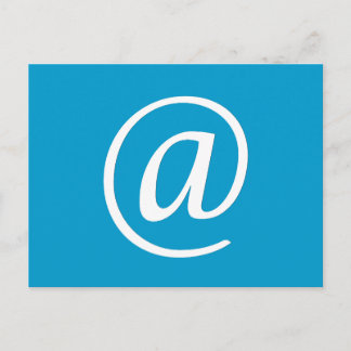 @ Symbol-vykort - blått Vykort