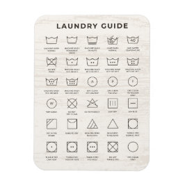 Symboldiagram för tvätt magnet