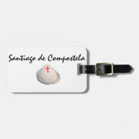 Symbolen Santiago de Compostela snäcka & red kor