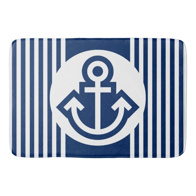 Symboler - ANCHOR & RAND + dina idéer Badrumsmatta (Framsidan)
