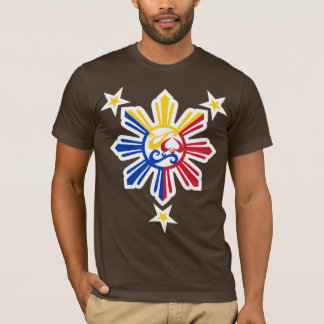 Symboler av filippinsk historia II - vit Tee Shirt