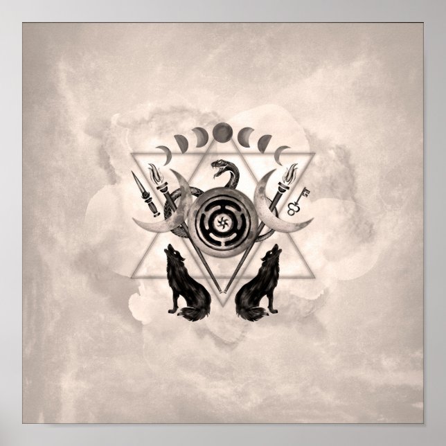 Symboler av Hecate Poster (Framsidan)
