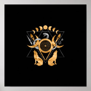 Symboler av Hecate Poster
