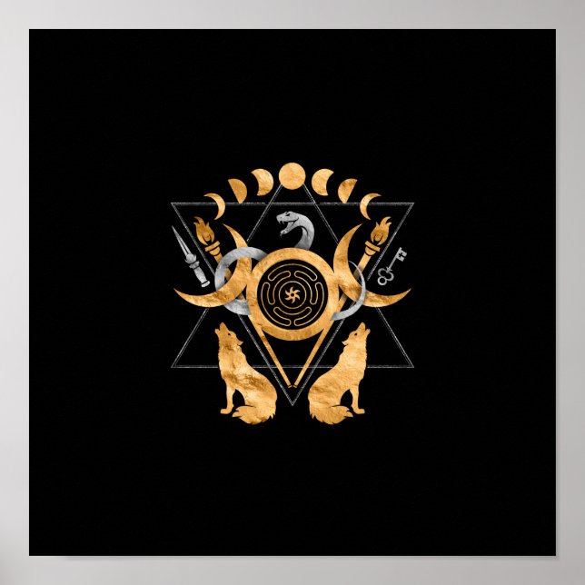 Symboler av Hecate Poster (Framsidan)