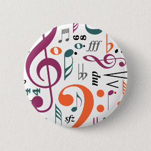 Symboler av musik knapp