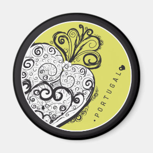 Symboler av Portugal - Filigree Filigrana Magnet