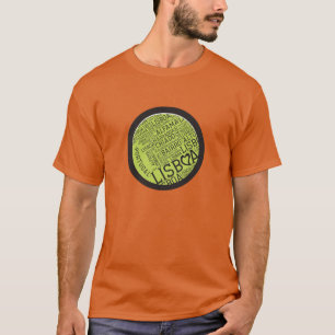 Symboler av Portugal - Lisbon Lisboa T-shirt