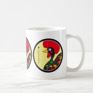 Symboler av Portugal - tupp Kaffemugg