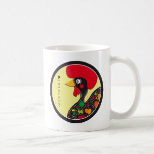 Symboler av Portugal - tupp Kaffemugg