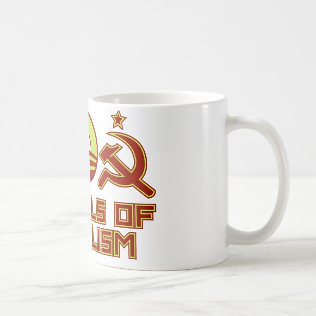 Symboler av socialismen kaffemugg (Höger)