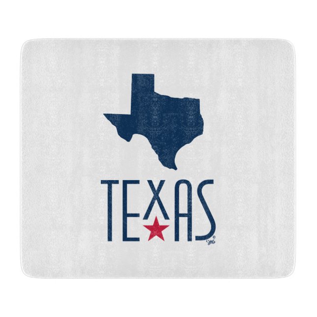 Symboler av Texas, Texas, marinblå (Framsidan)