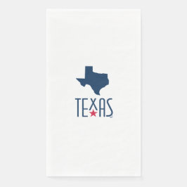 Symboler av Texas, Texas, marinblå Pappersservett