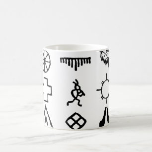 Symboler för amerikanska Bild Kaffemugg