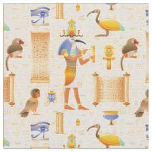 Symboler för antika Egyptener Tyg