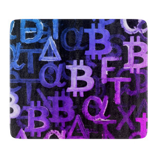 Symboler för Bitcoin (stil: Miami lila - 6)