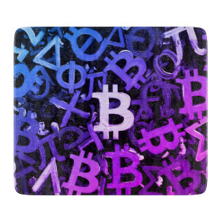 Symboler för Bitcoin (stil: Miami Purple - 3)