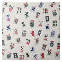 Symboler för Mahjong-plattor