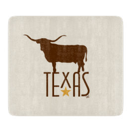 Symboler för Texas, Longhorn, brun