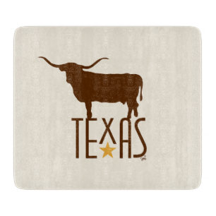 Symboler för Texas, Longhorn, brun