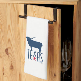 Symboler för Texas, Longhorn, flotta Kökshandduk