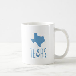 Symboler för Texas, Texas, blå Kaffemugg
