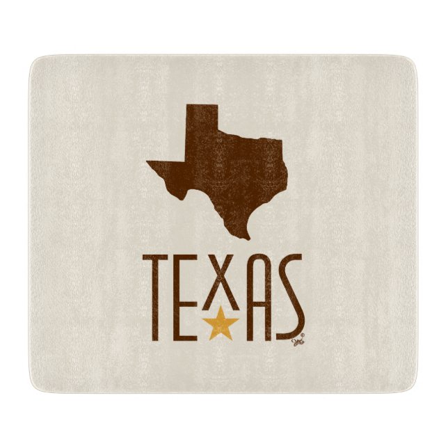 Symboler för Texas, Texas delstat, brun (Framsidan)