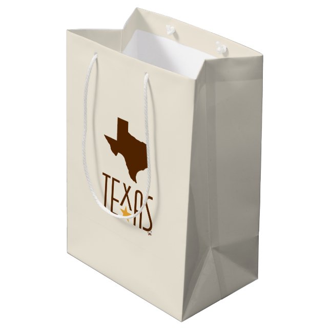 Symboler för Texas, Texas delstat, brun (Baksidan Vinklad)