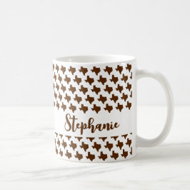 Symboler för Texas, Texas delstat, Brun Kaffemugg