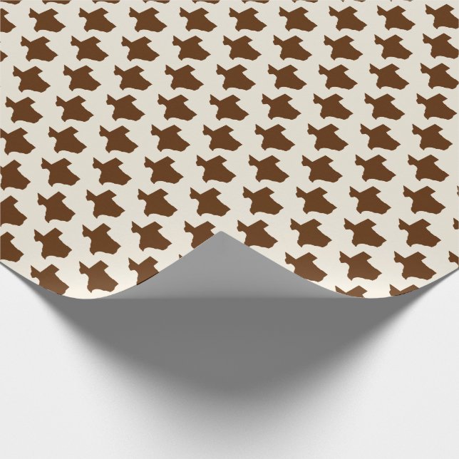 Symboler för Texas, Texas delstat, Brun Presentpapper (Hörn)