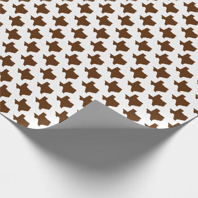 Symboler för Texas, Texas delstat, Brun Presentpapper (Hörn)