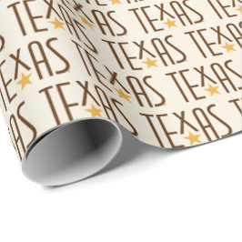 Symboler för Texas, Texas och Star Brown Presentpapper