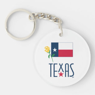 Symboler för Texas, Texasflagga och gul ros