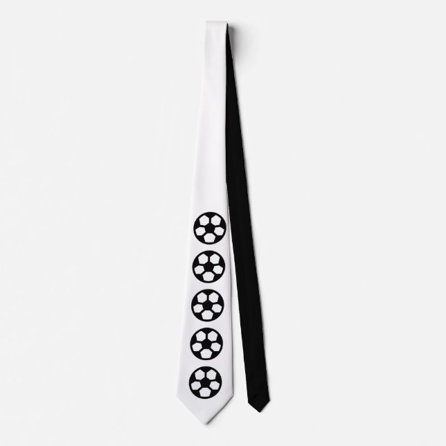 Symboler - fotboll + dina idéer slips (Framsida)