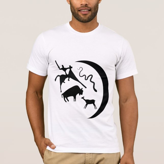 Symboler och animaliska oljor T-Shirt (Framsida)