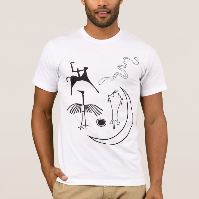 Symboler och animaliska oljor T-Shirt (Framsida)