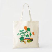 Symboler och traditioner i lycklig Saint patrick's