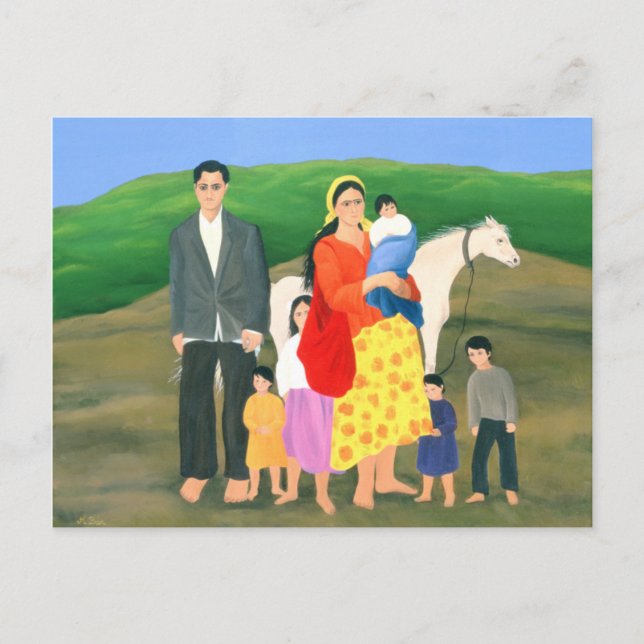 Symbolfamilj 1986 vykort (Framsida)