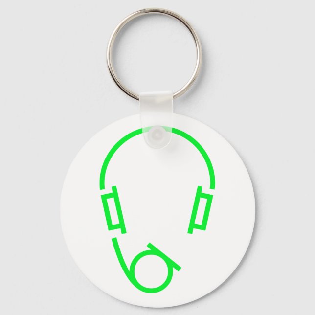 Symbolheadset Nyckelring (Framsida)