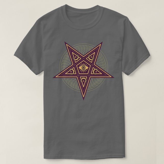 Symbolic Viking Pagan Wicca168 T Shirt (Design framsida)