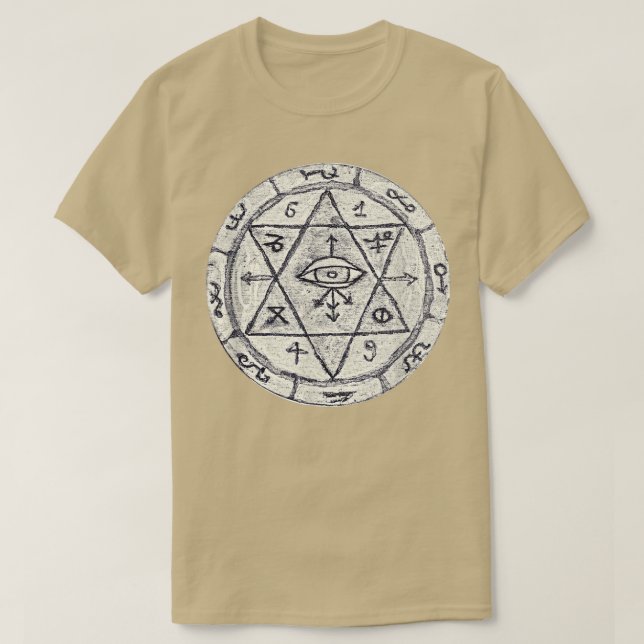 Symbolic Viking Pagan Wicca351 T Shirt (Design framsida)