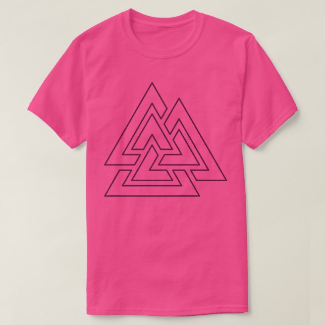 Symbolik Viking Pagan Wicca 155 T Shirt (Design framsida)