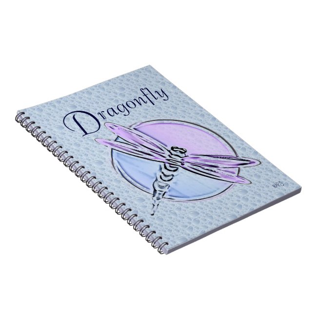Symbolisk dragonfly anteckningsbok (Högra Sidan)