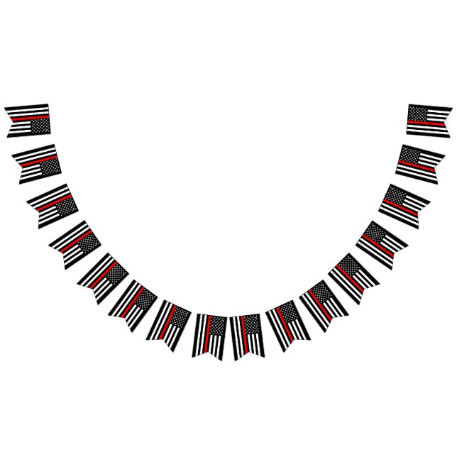 Symboliskt för tunn röd linje för USA flagga (Alla)